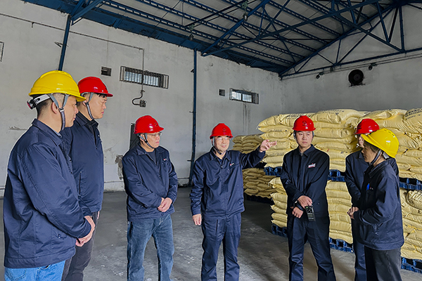 11月6日上午，公司总工程师马军忙深入现场开展安全专项检查，图为硫磺库 (1).JPG